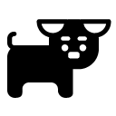 puppy glyph Icon copy