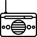 radio Line Icon