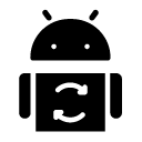 refresh android glyph Icon