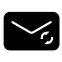 refresh mail glyph Icon