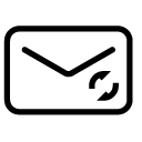 refresh mail line Icon