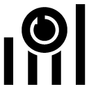 refresh mobile network glyph Icon