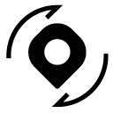 refresh pointer 2 glyph Icon