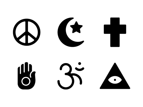 religious-symbols-glyph-icons