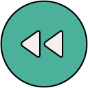 rewind_1 filled outline icon