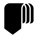 ribbon two glyph Icon