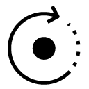 rotate right glyph Icon