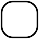 rounded line Icon