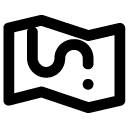 route map line icon