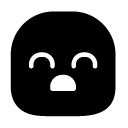 sad glyph Icon