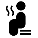 sauna glyph Icon
