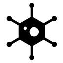 science cells glyph Icon