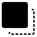 screen mode 2 glyph Icon