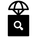 search airdrop glyph Icon