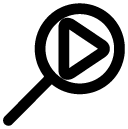search video line icon