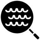 search waves 1 glyph Icon