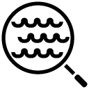 search waves 1 line Icon