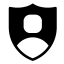 security man 1 glyph Icon