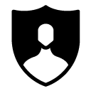 security man 3 glyph Icon