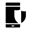 security smartphone glyph Icon
