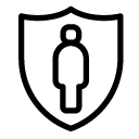 security user man line Icon