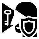 security view key glyph Icon