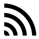 send wireless glyph Icon