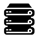 server 2 glyph Icon