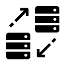 server exchange 1 glyph Icon