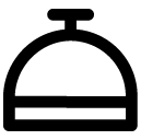 service bell line icon