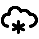 settings cloud line Icon