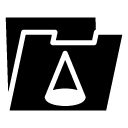 shape folder glyph Icon copy