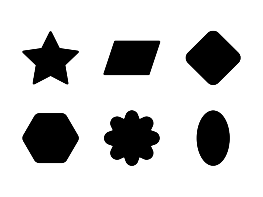 shapes-glyph-icons