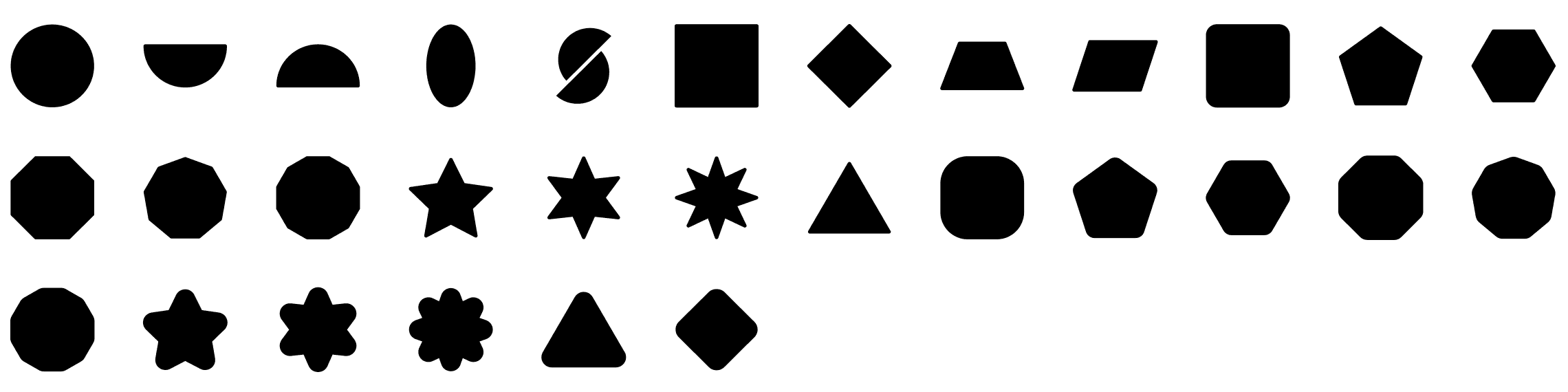 shapes-glyph-icons-preview