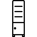 shelves line icon
