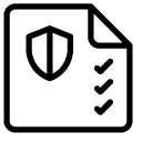 shield document line Icon