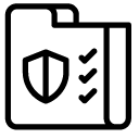 shield file line Icon