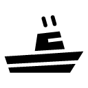 ship 1 glyph Icon