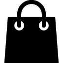 shopping bag solid icon