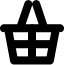 shopping basket_2 line icon