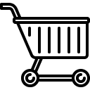 shopping cart line Icon