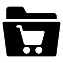 shopping glyph Icon