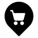 shopping glyph Icon