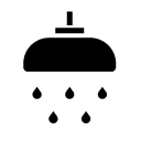 shower glyph Icon