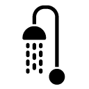 shower head glyph Icon