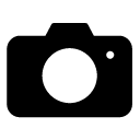 simple camera glyph Icon
