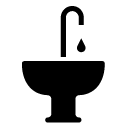 sink glyph Icon