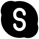 skype glyph Icon copy