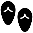 slippers glyph Icon