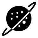 small planet glyph Icon